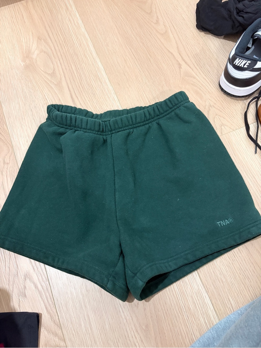TNA Sweatfleece Cozy Fleece Perfect Fit Green XS